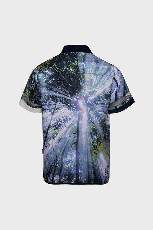 Lost in Paradise Short-sleeve Button-up Shirt