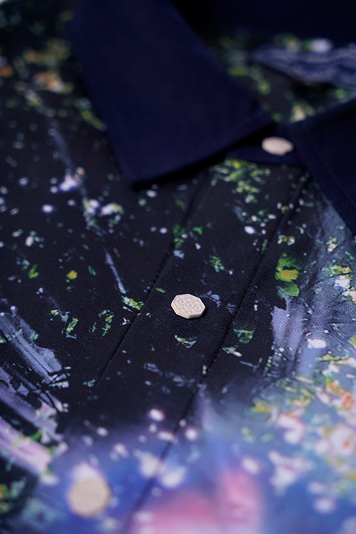 Lost in Paradise Short-sleeve Button-up Shirt