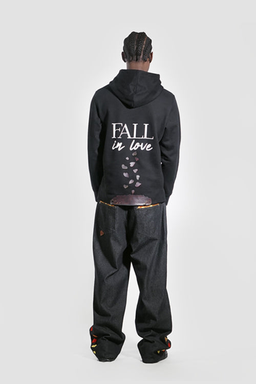 Fall in Love Cropped Hoodie