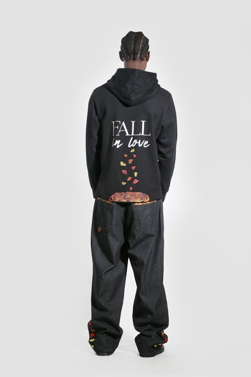 Fall in Love Cropped Hoodie