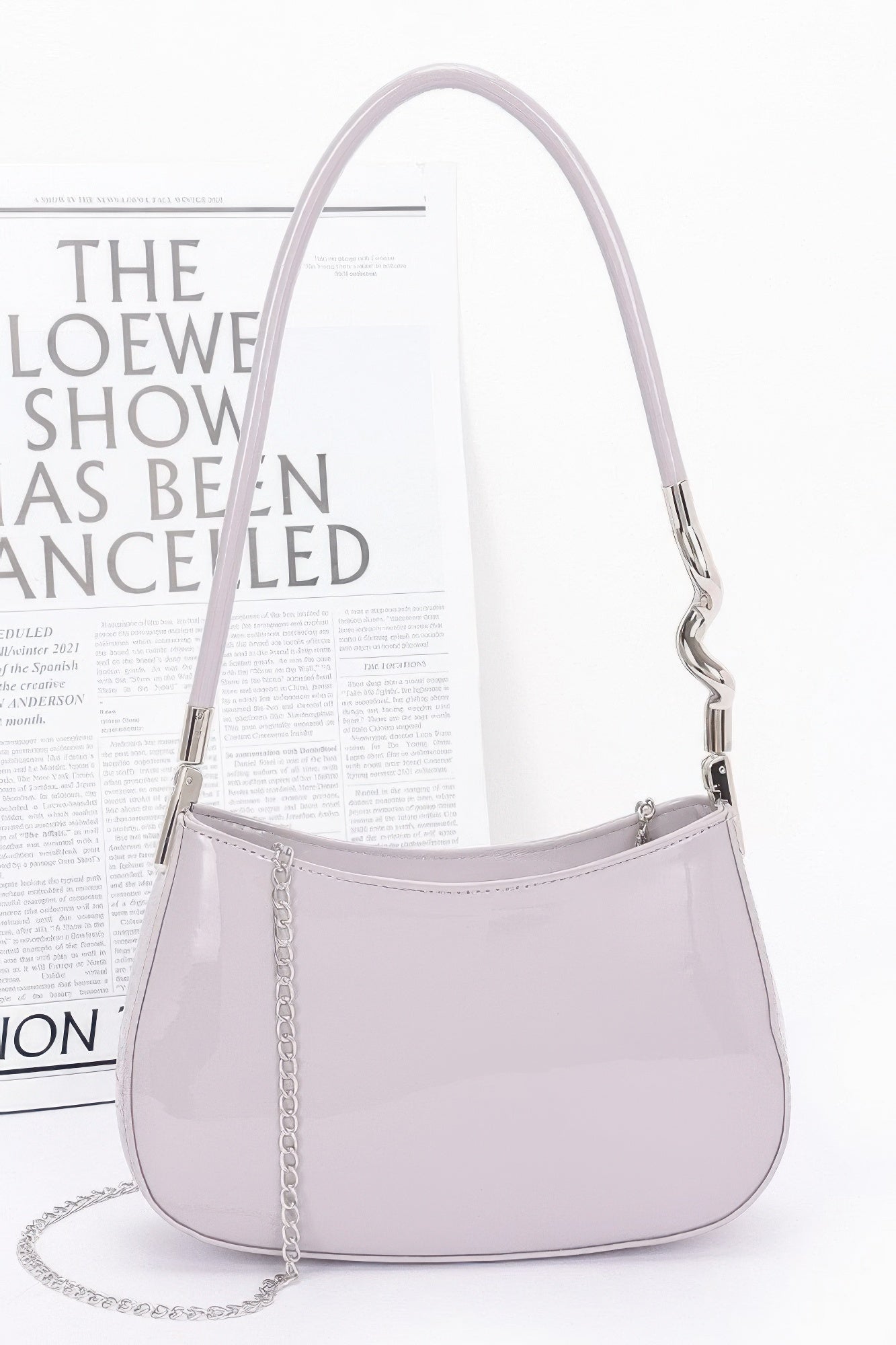Enamel Shoulder Bag