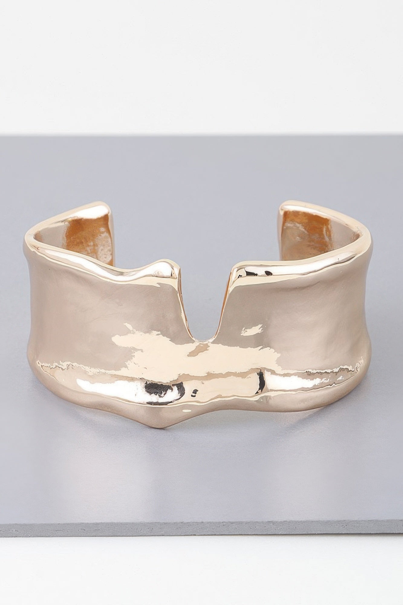 Abstract Wave Cuff Bracelet