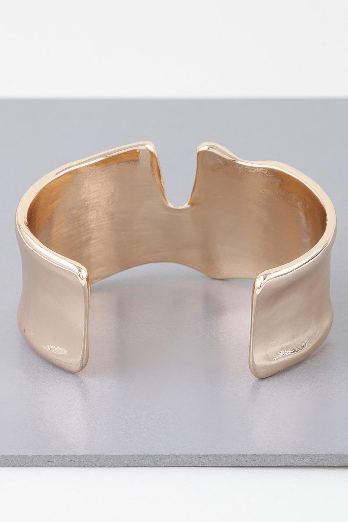 Abstract Wave Cuff Bracelet