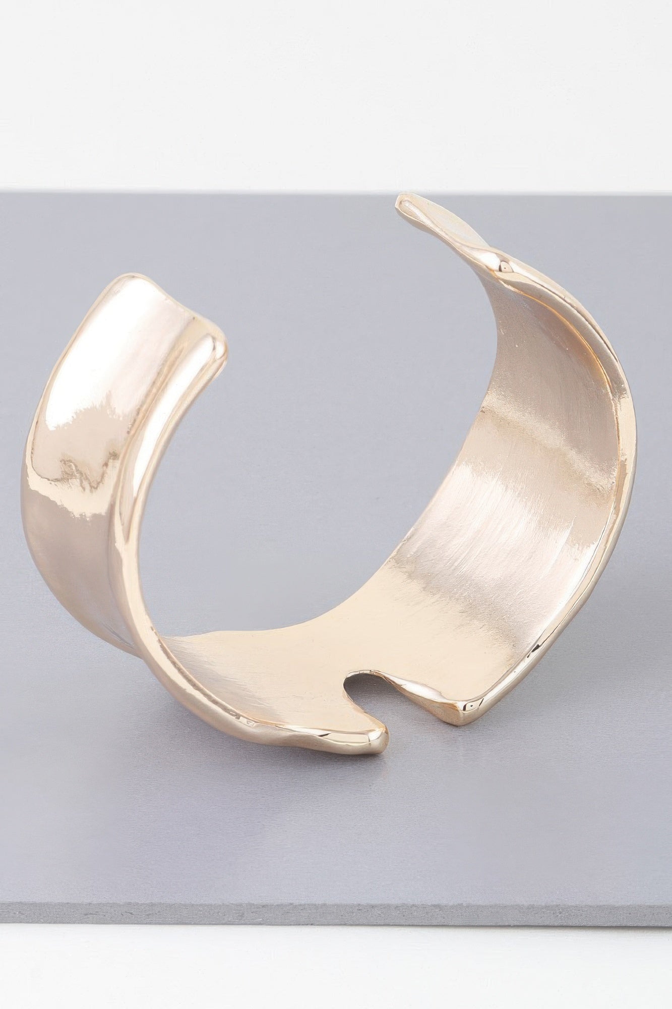 Abstract Wave Cuff Bracelet