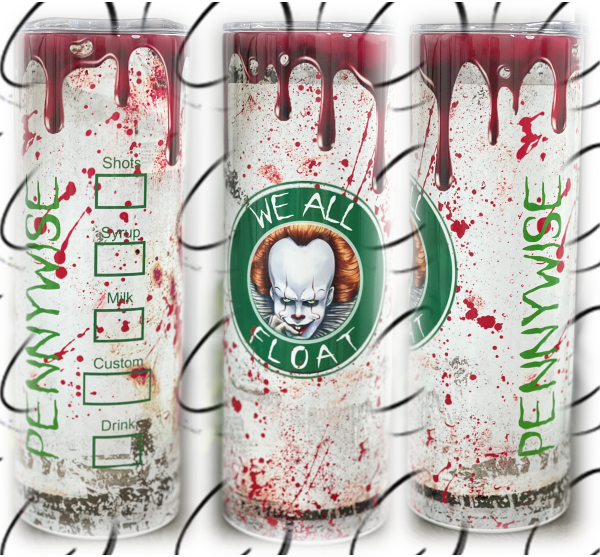 We All Float 20oz Skinny Tumbler