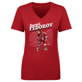 Sergei Fedorov Detroit Retro WHT