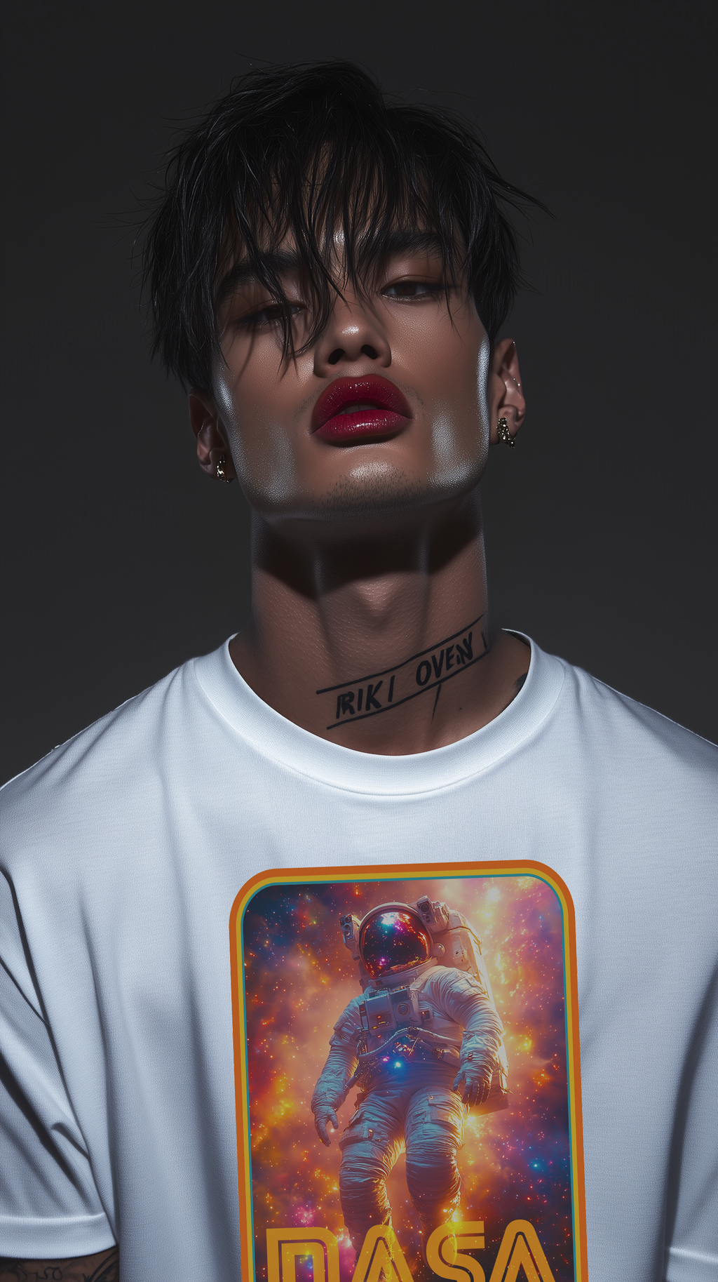 NASA INFERNO Oversized Boxy Tee