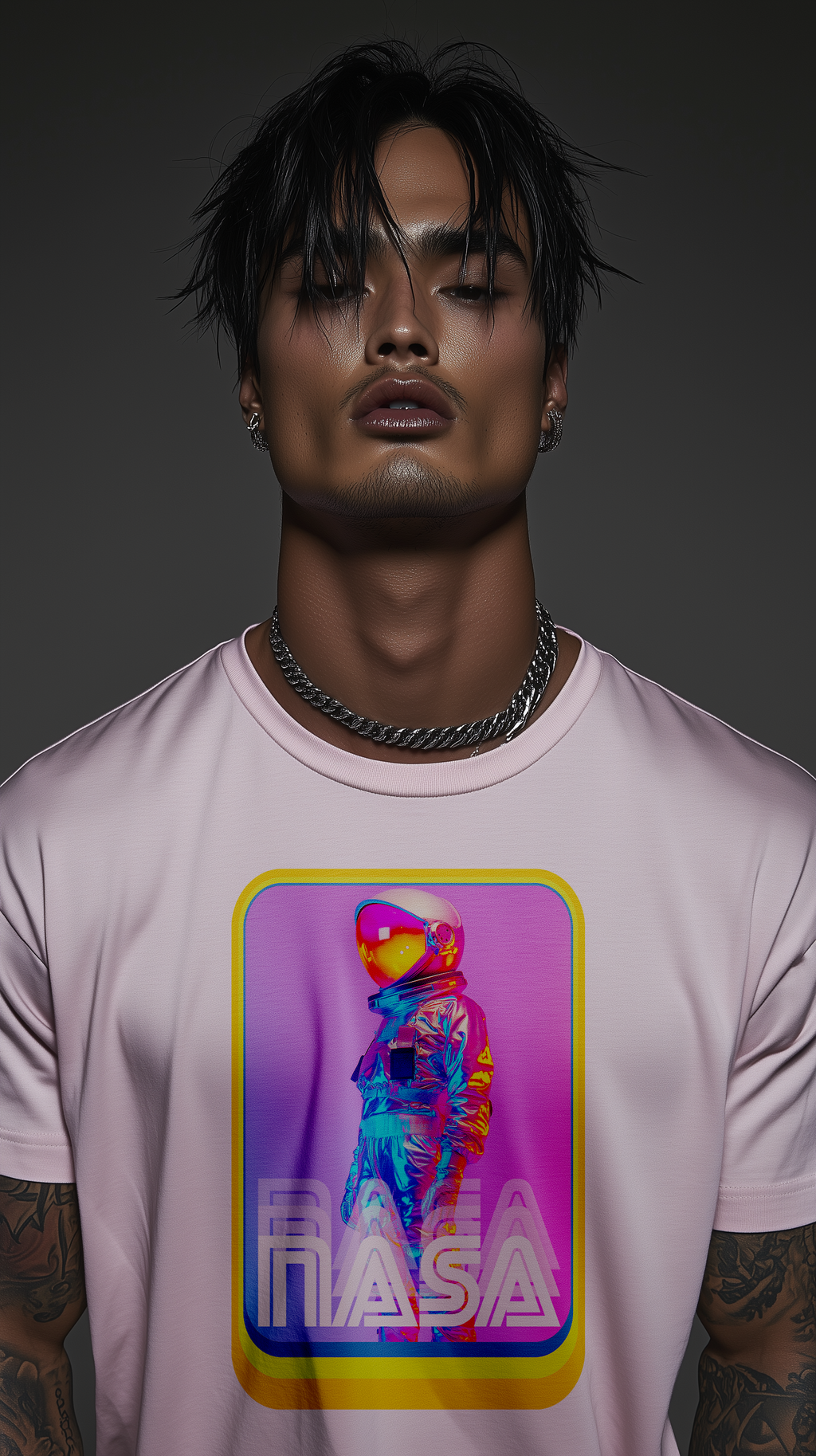 NASA GALACTICA Oversized Boxy Tee