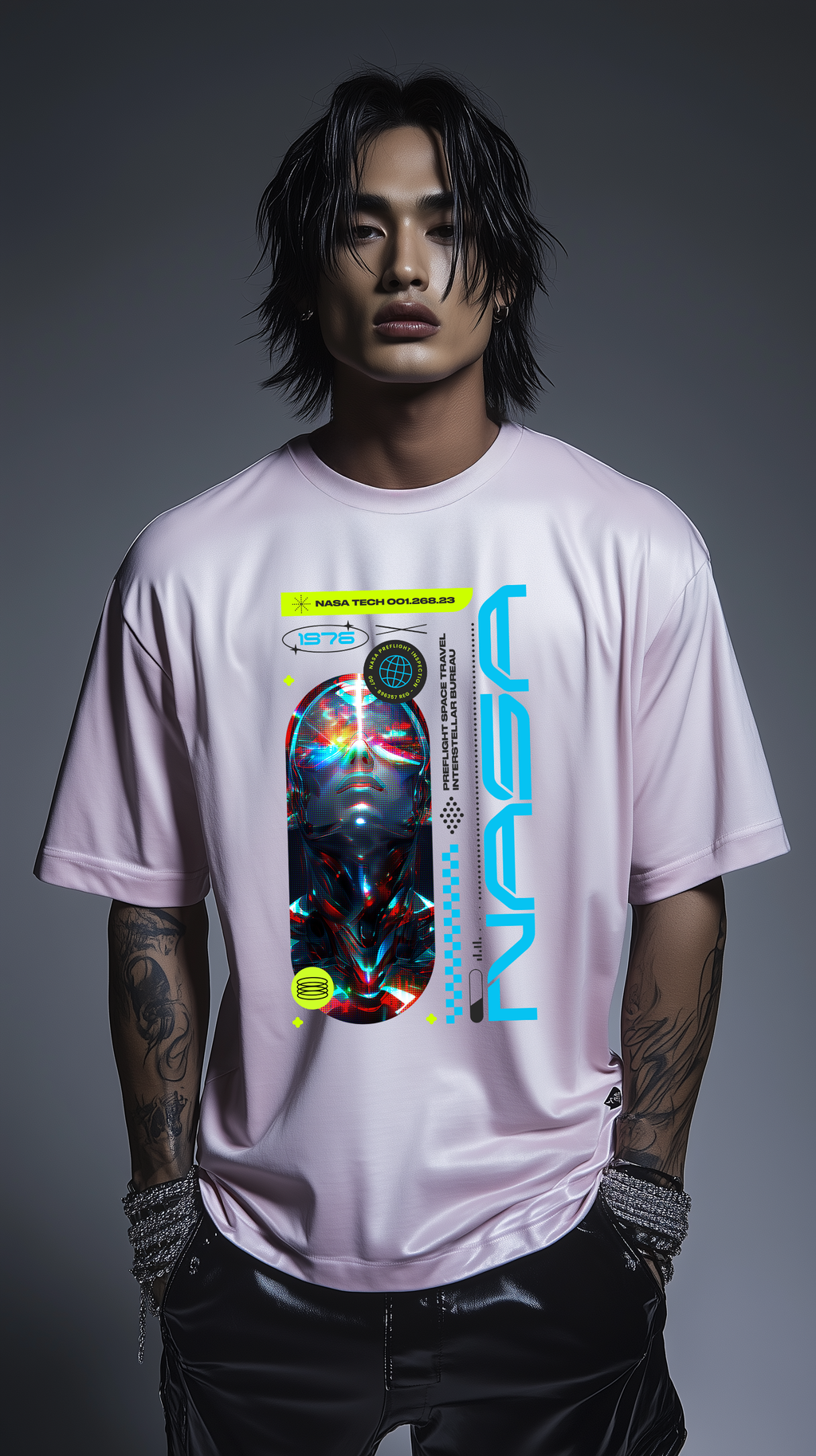 NASA TECH Oversized Boxy Tee