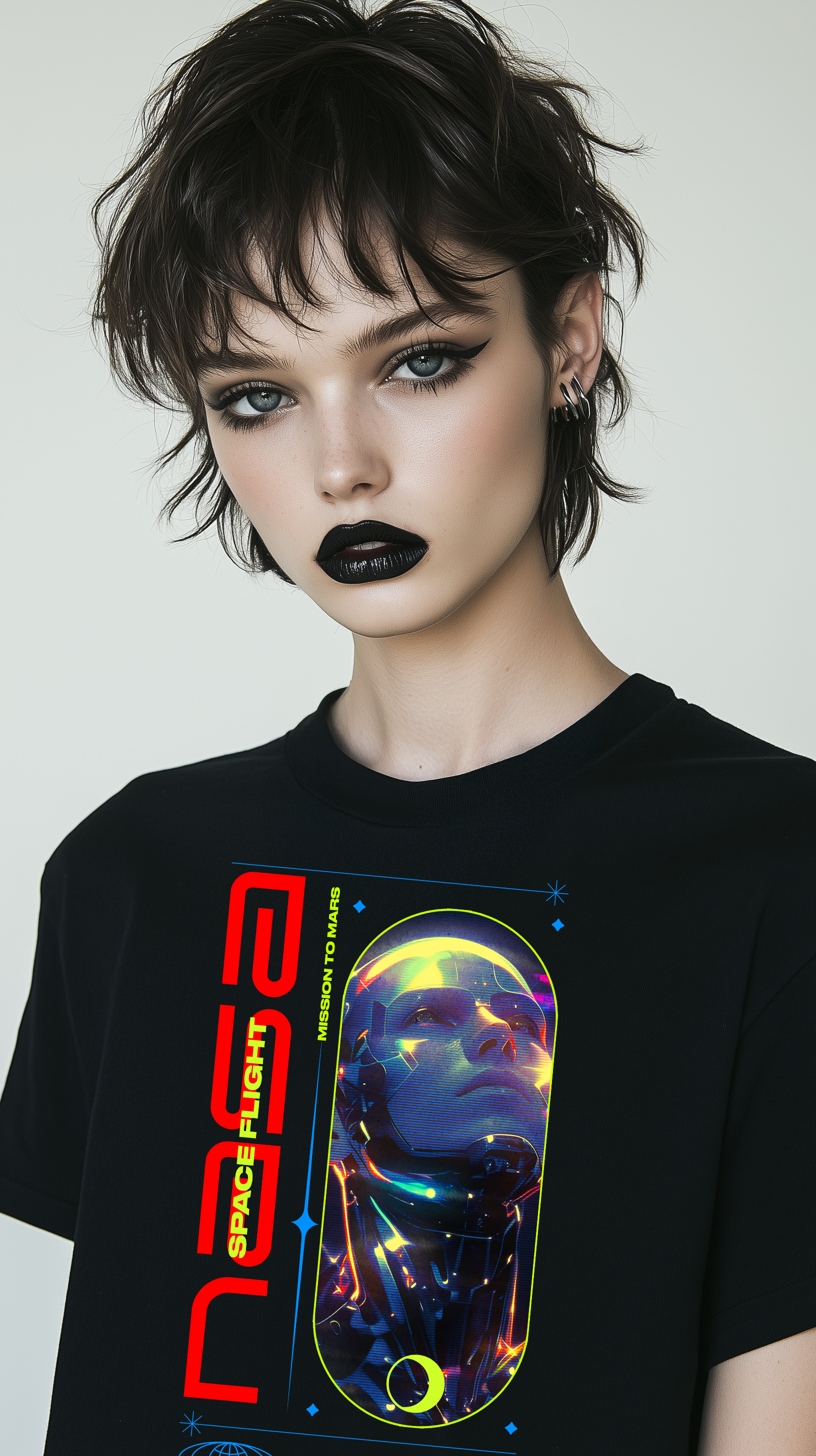 NASA ORBITAL Oversized Boxy Tee