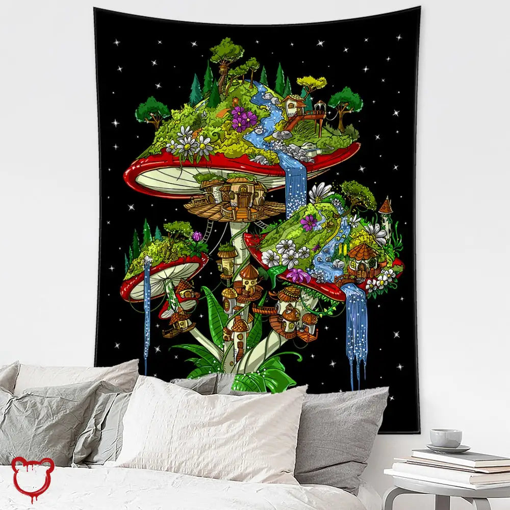 “Alien Psychedelic” Tapestry