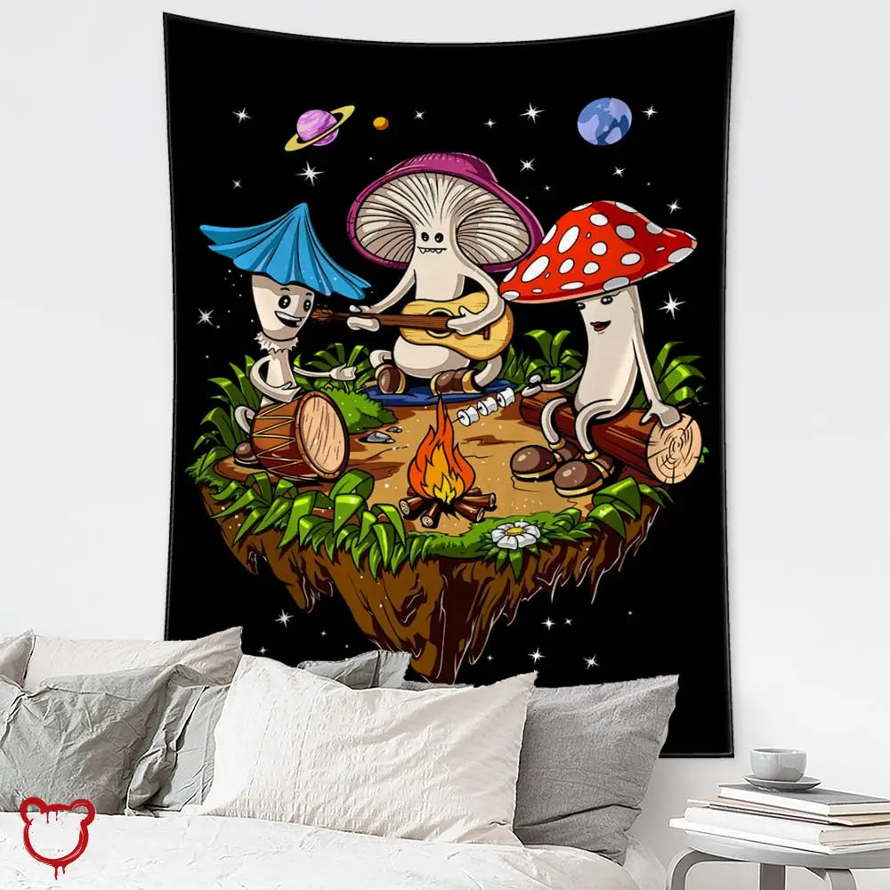 “Alien Psychedelic” Tapestry