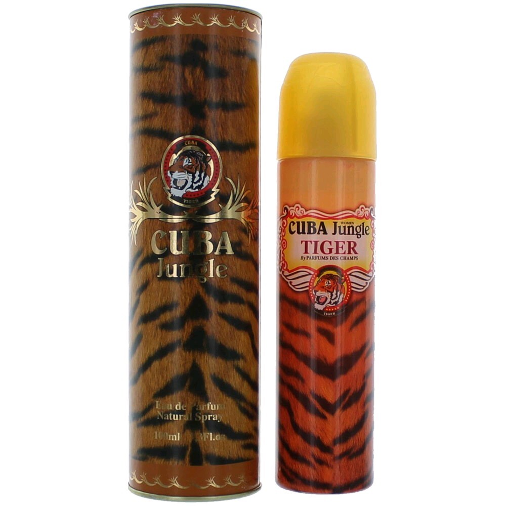 Cuba Jungle Tiger, 3.3 oz Eau De Parfum Spray for Women