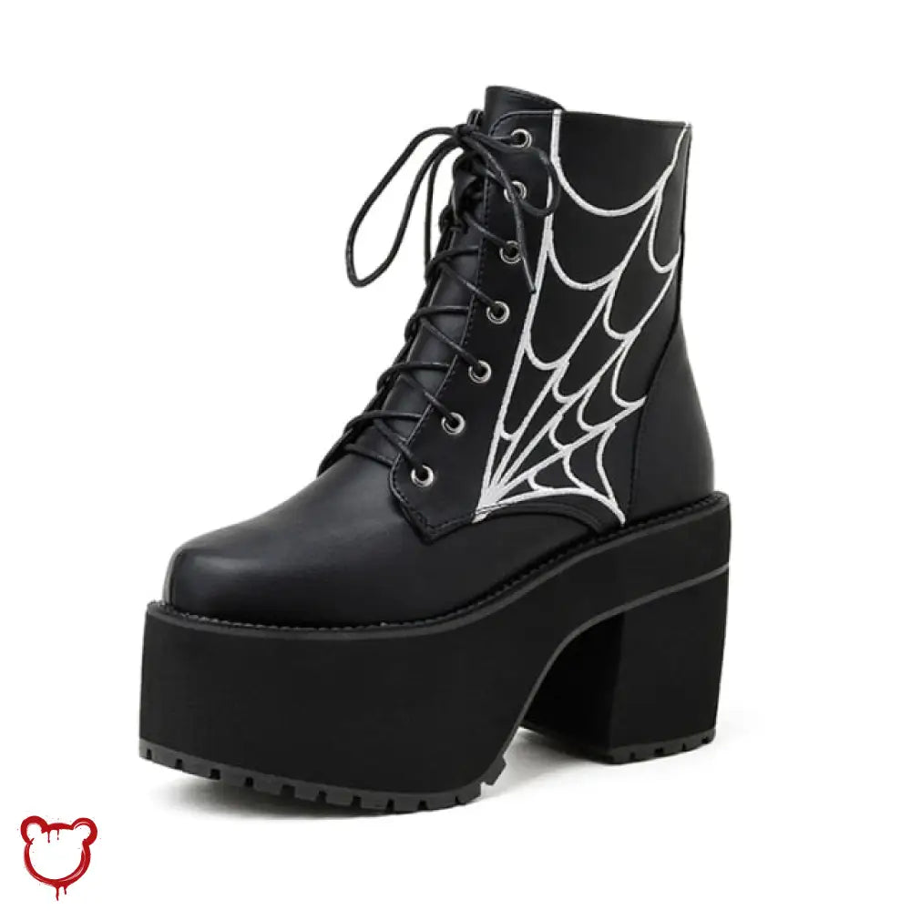 “Caught In My Web” Boots