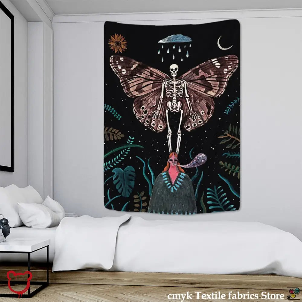 “Black Moth” Tapestry