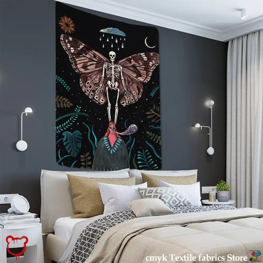 “Black Moth” Tapestry