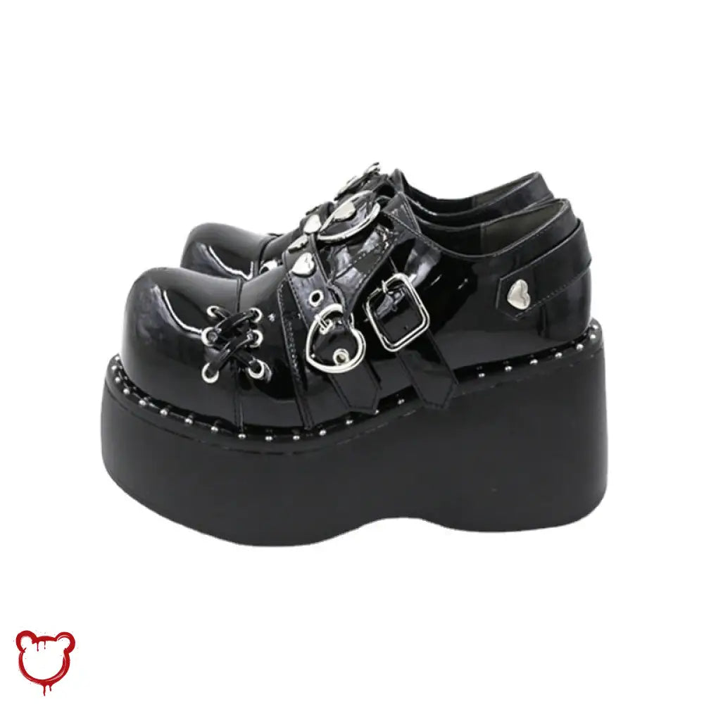 “Betty Boops” Platform Buckle Shoes