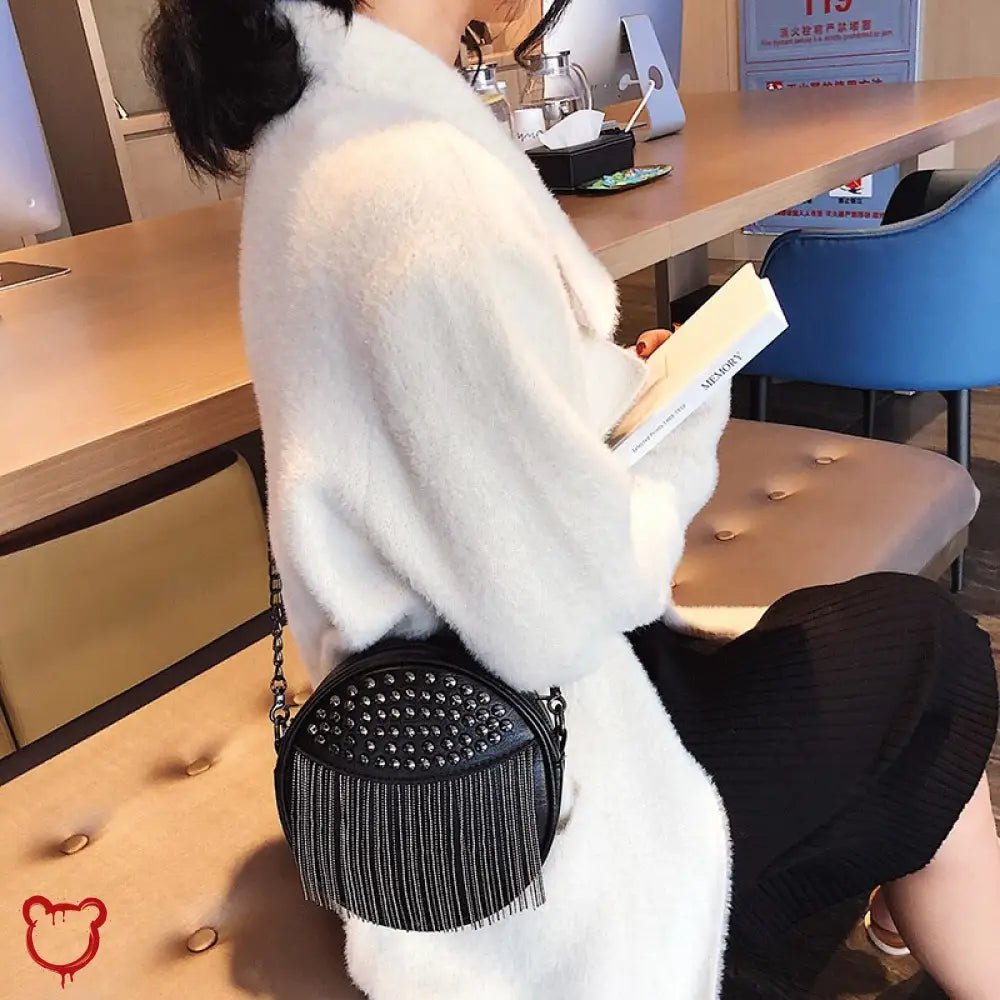 “Majestic Spell” Tassel Stud Handbag