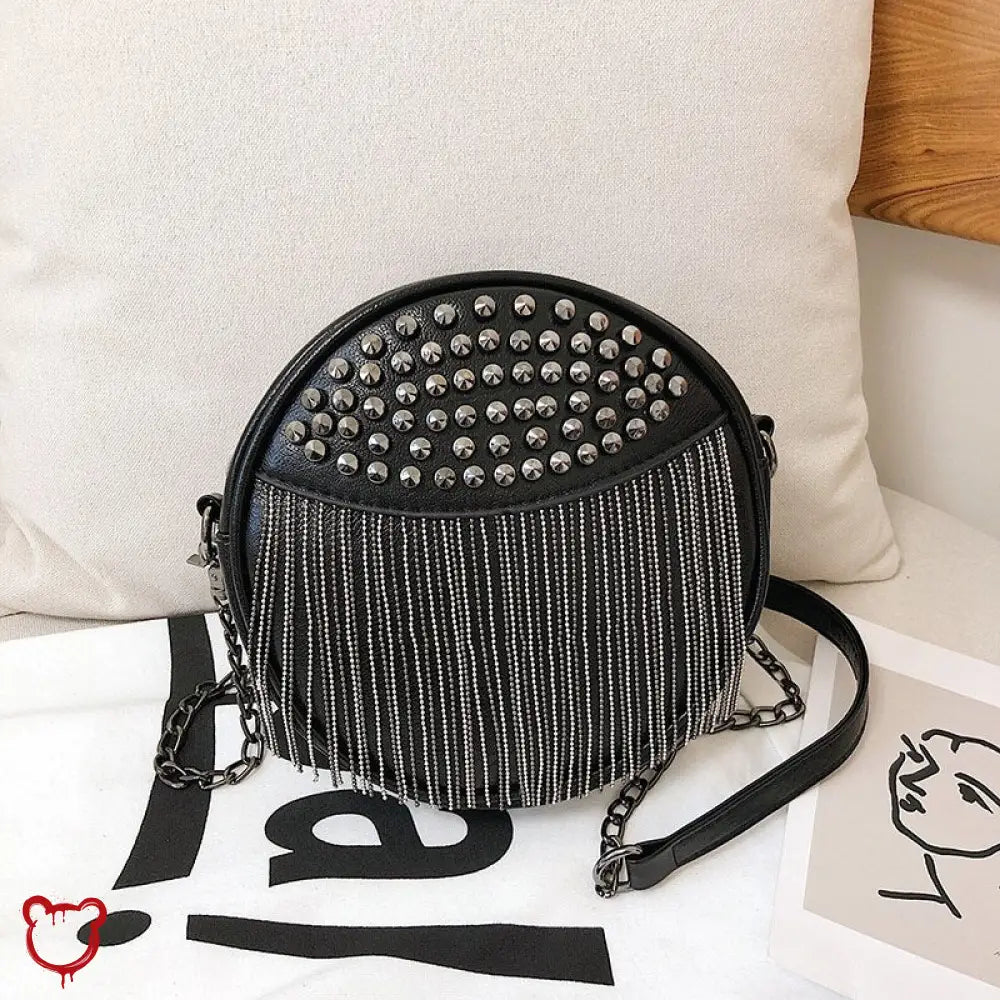 “Majestic Spell” Tassel Stud Handbag