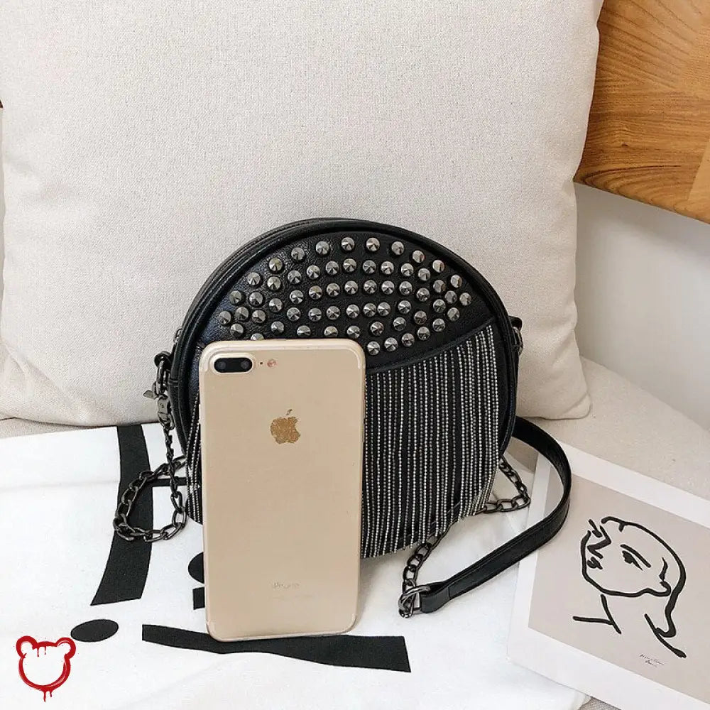 “Majestic Spell” Tassel Stud Handbag