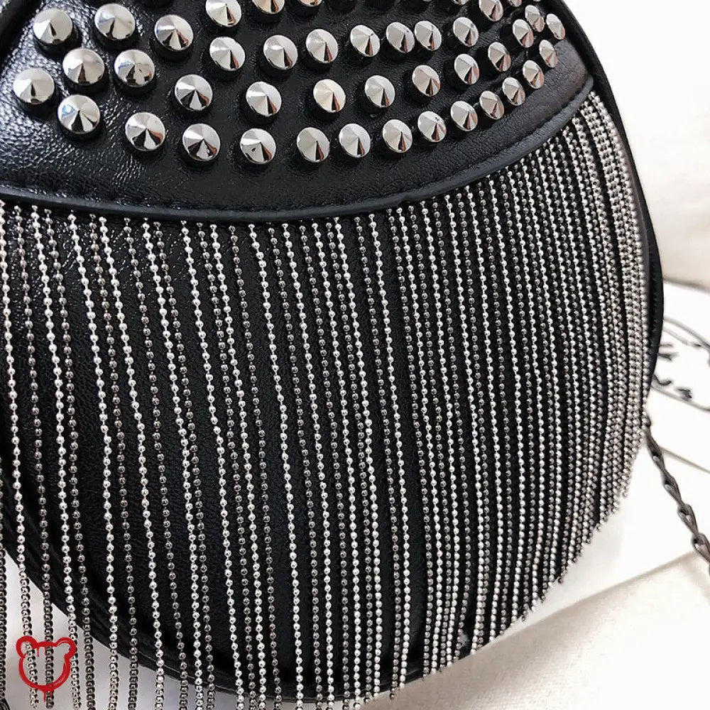 “Majestic Spell” Tassel Stud Handbag