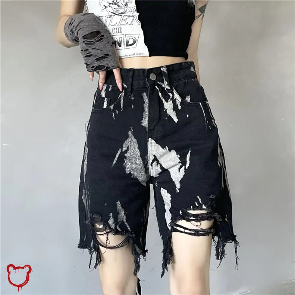 “Rarely Unique” High Waist Shorts