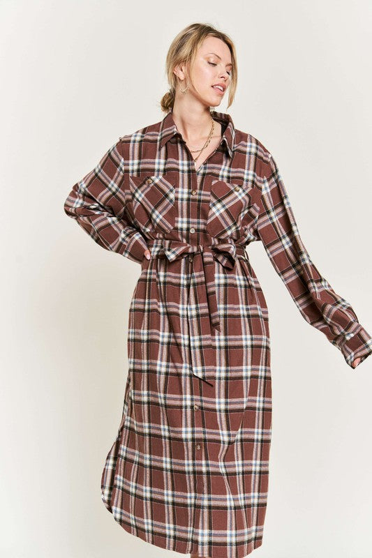 “Plaid Out” Dress