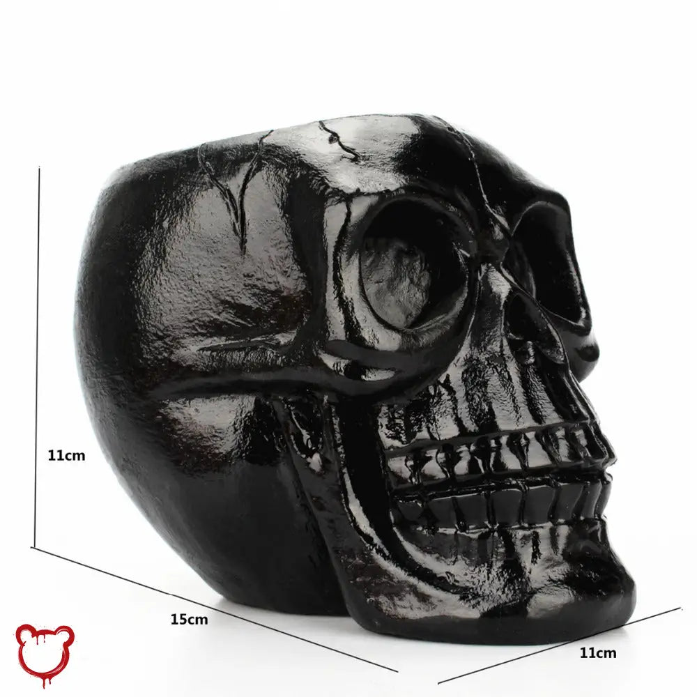 Deadly Black Skull Pot