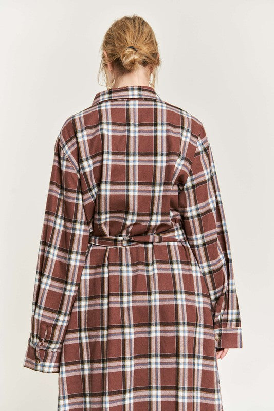 “Plaid Out” Dress