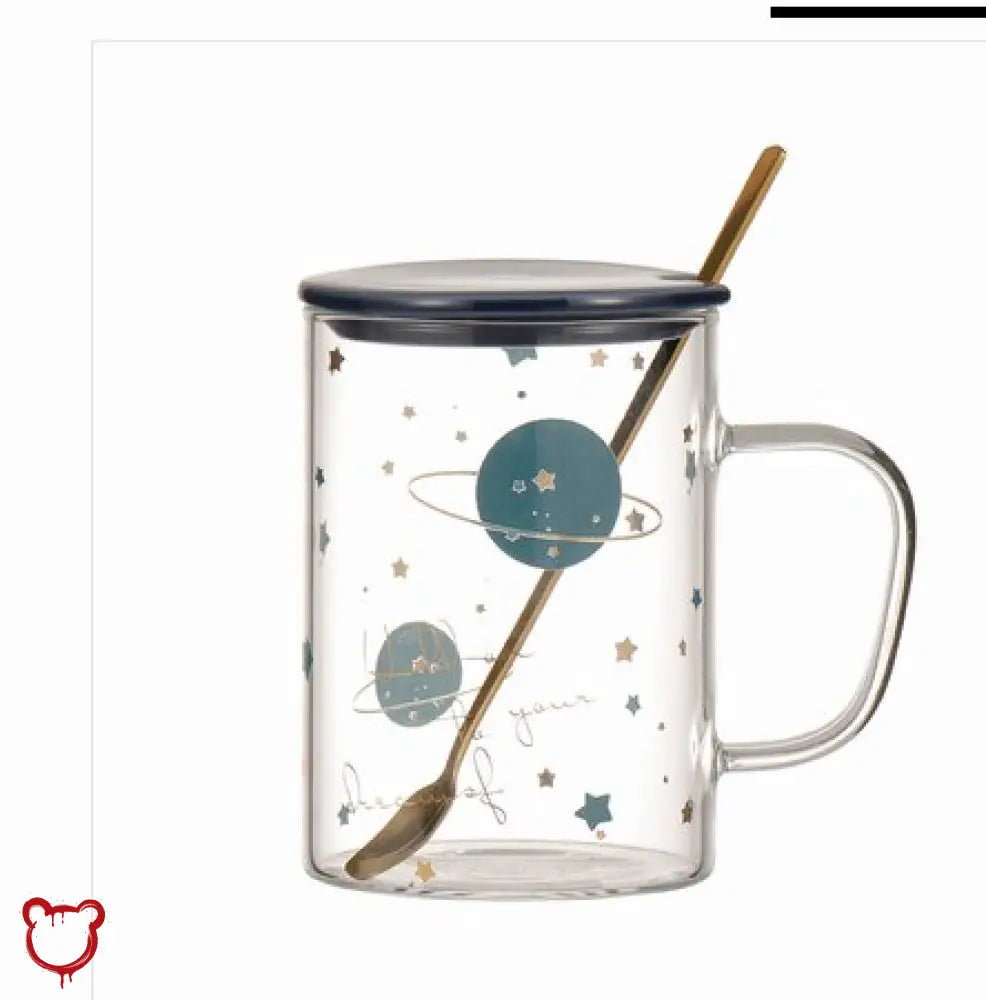 “Believe in Yourself” Glass Coffee Mug