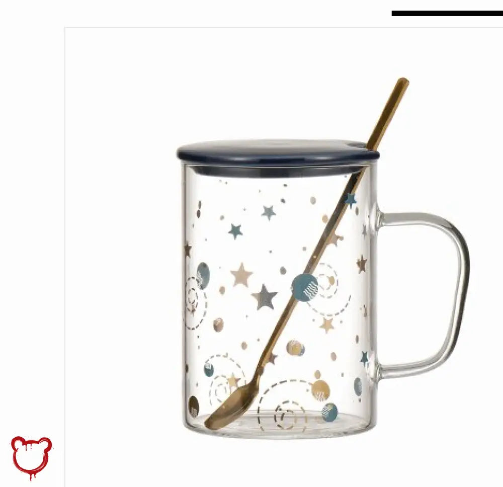 “Believe in Yourself” Glass Coffee Mug