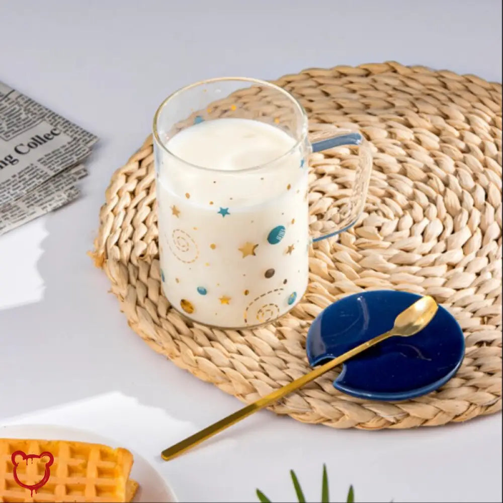 “Believe in Yourself” Glass Coffee Mug