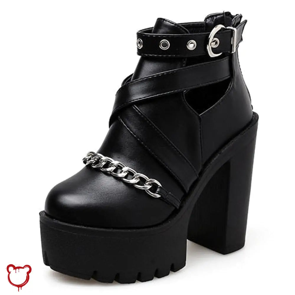 “Dare to Step” Platform Boots