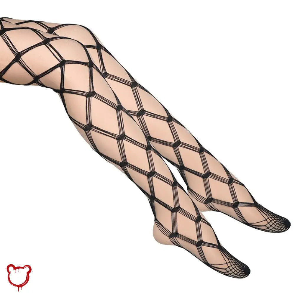 “Made You Look” Diamond Tights