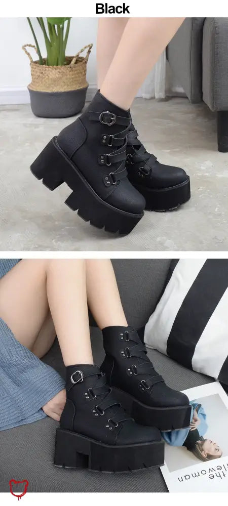 “Rumor Has It” Platform Boots