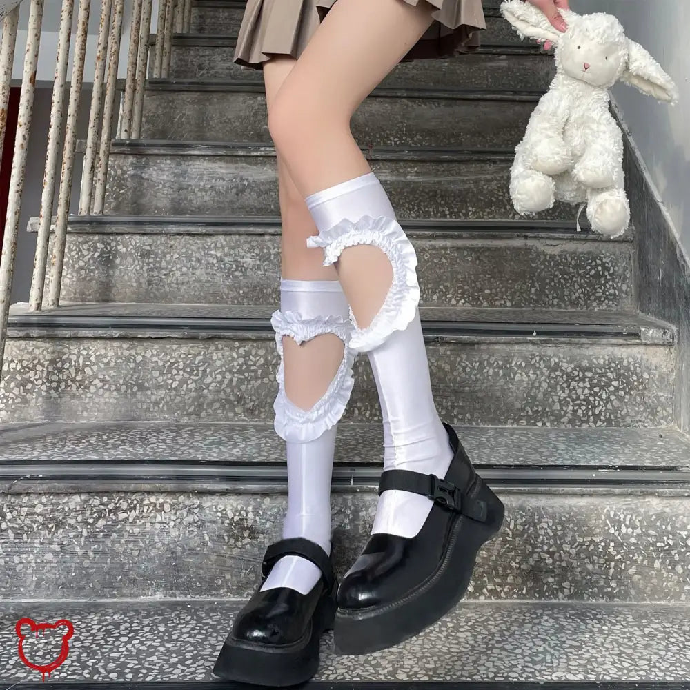 "Take My Heart” Knee Socks