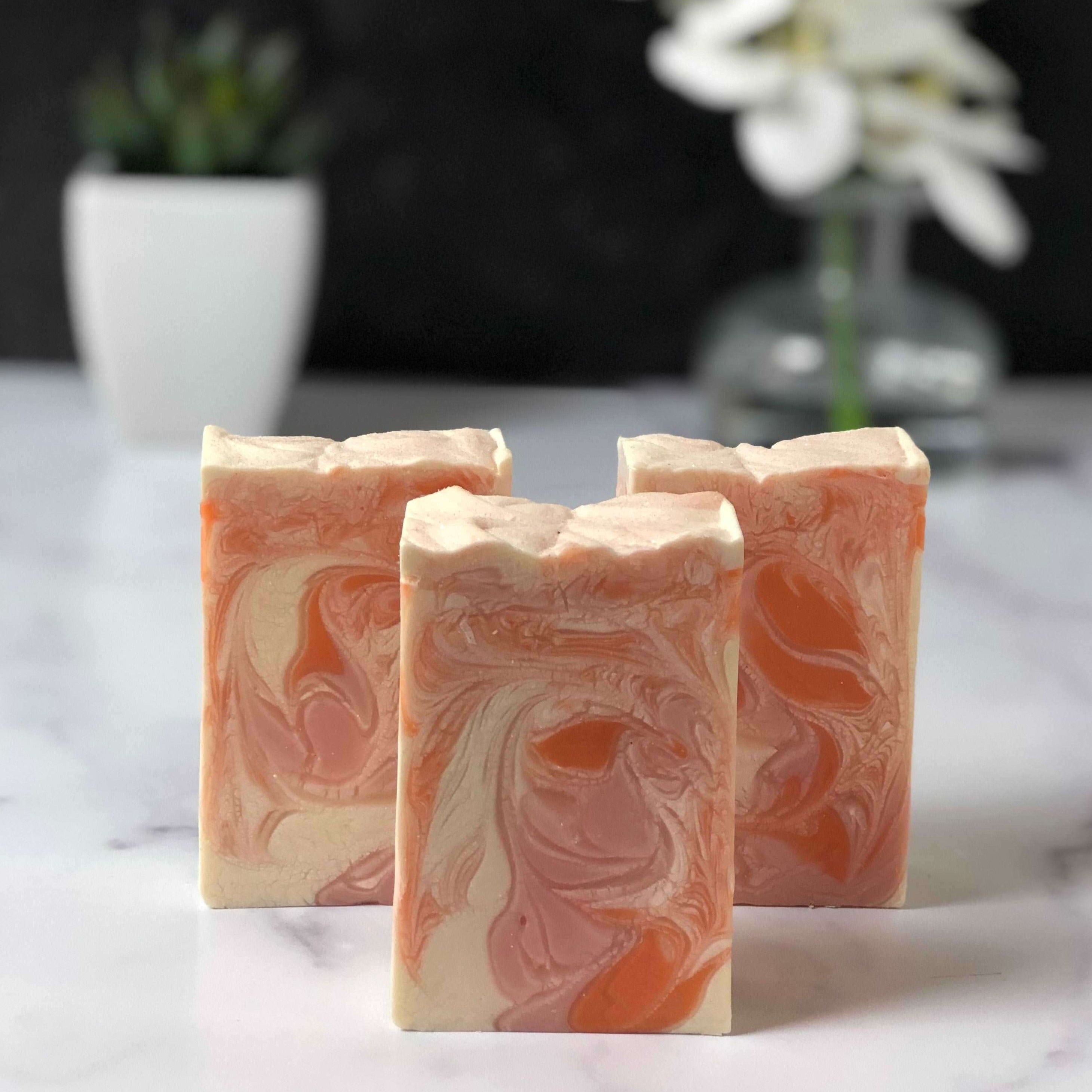 Pink Berry Mimosa Natural Handcrafted Soap