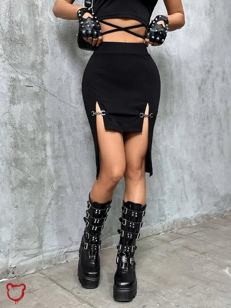 "Shaken Not Stirred” Mini Skirt