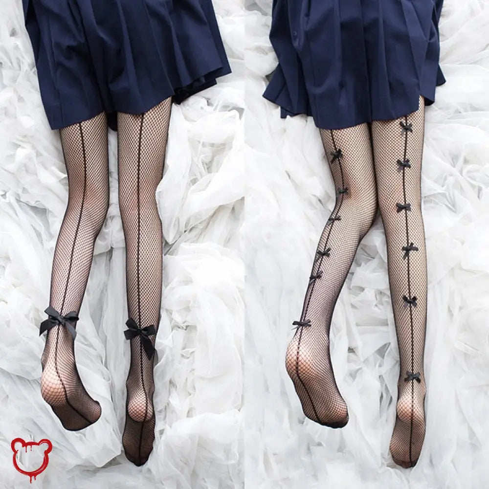 “My Cup Of Tea” Fishnet Tights