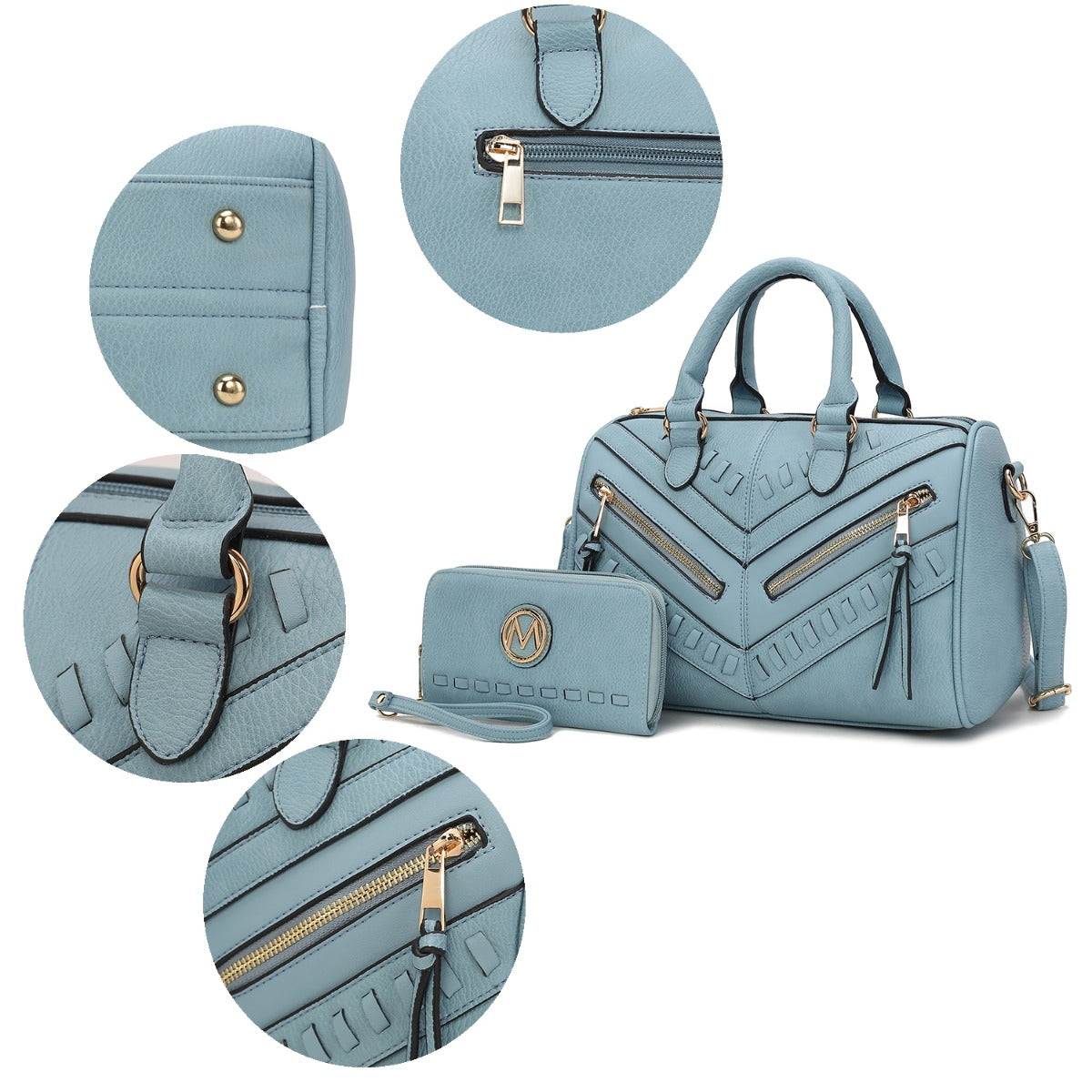 Lara Satchel and Wallet