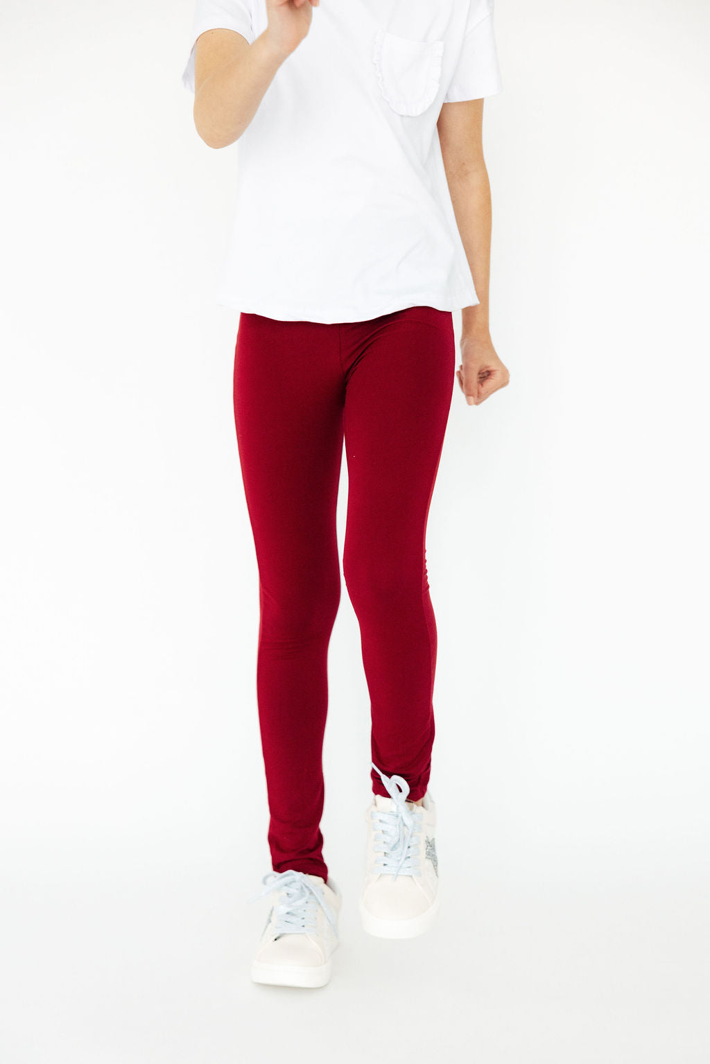 Burgundy Leggings