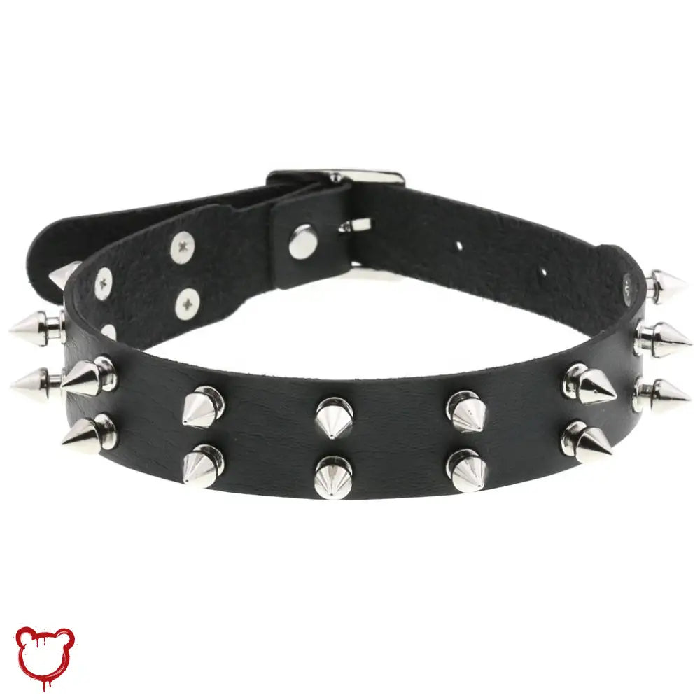 “Bold Bish” Leather Collar