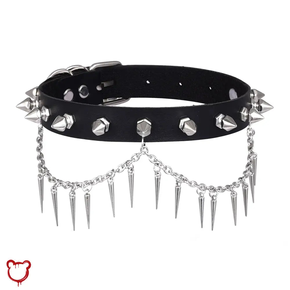 “Spikes & Thorns” Chain Choker