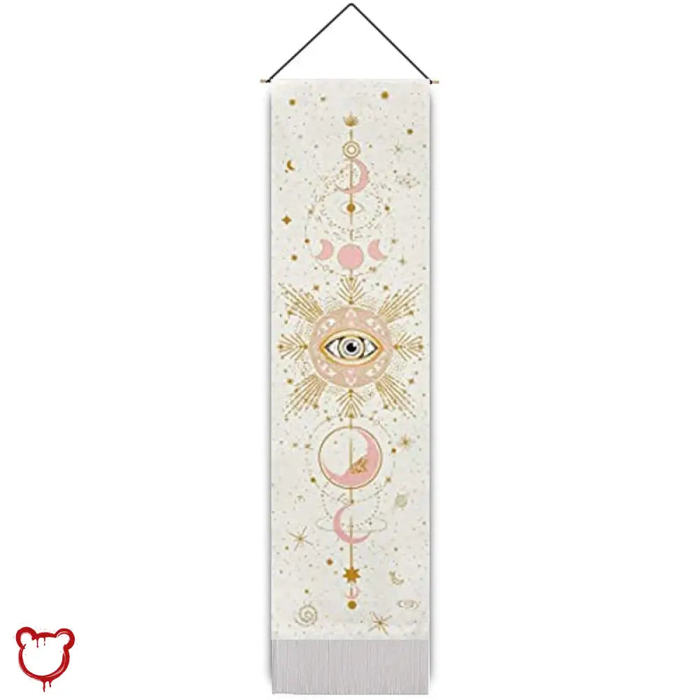 Tassel Celestial Moon Phase Tapestry