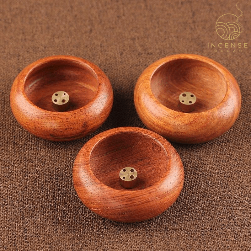 Wooden Incense Holder